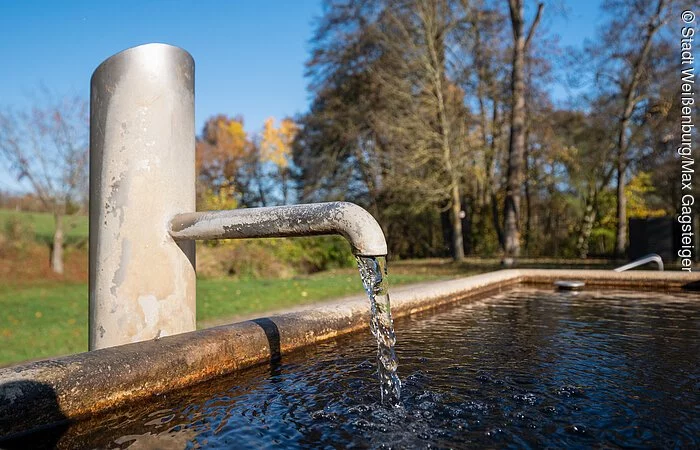 Kneippanlage Am Forellenweiher Wasserhahn