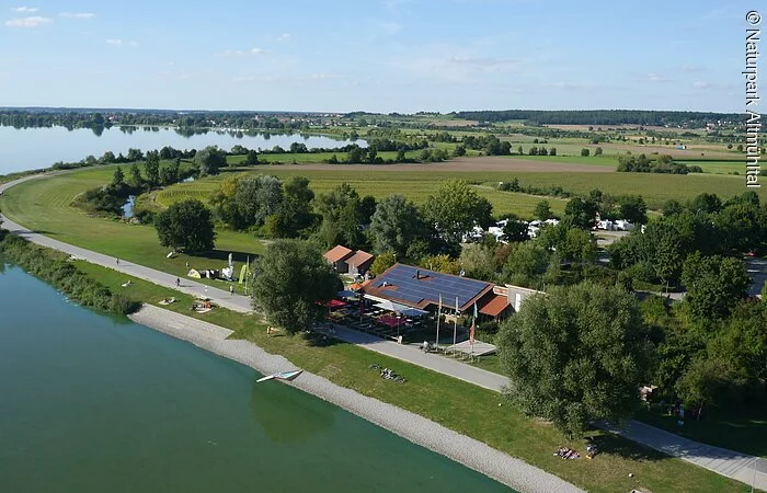 Wohnmobilstellplatz am Altmühlsee, Surfzentrum Schlungenhof