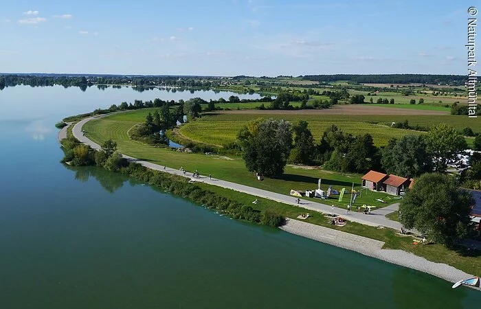 Wohnmobilstellplatz am Altmühlsee, Surfzentrum Schlungenhof