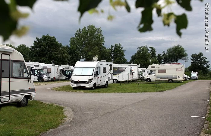 Wohnmobilstellplatz am Altmühlsee, Surfzentrum Schlungenhof