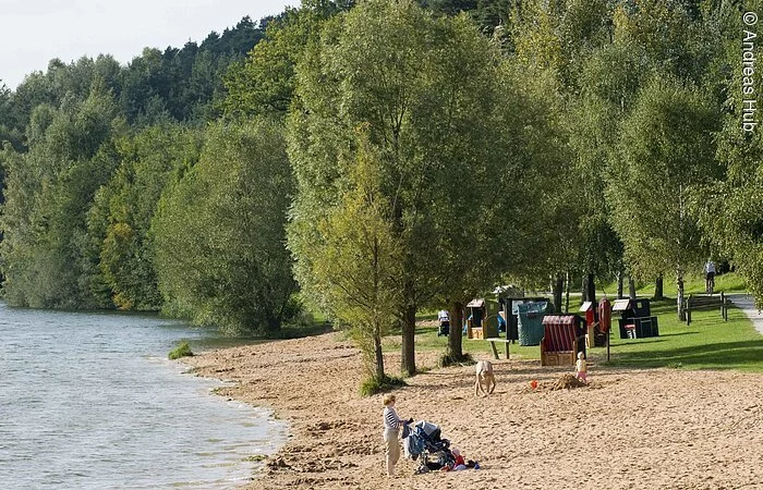 Badestrand Igelsbachsee