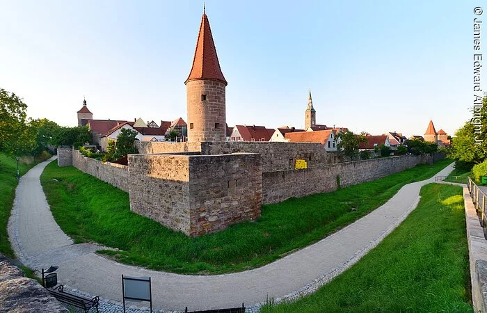 Bürgerturm und Rundweg bei Wolframs-Eschenbach