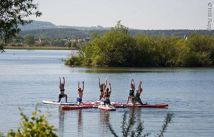 Yoga im Wasser