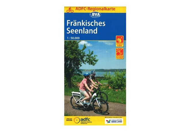 ADFC-Regionalkarte Fränkisches Seenland (8,95 €)