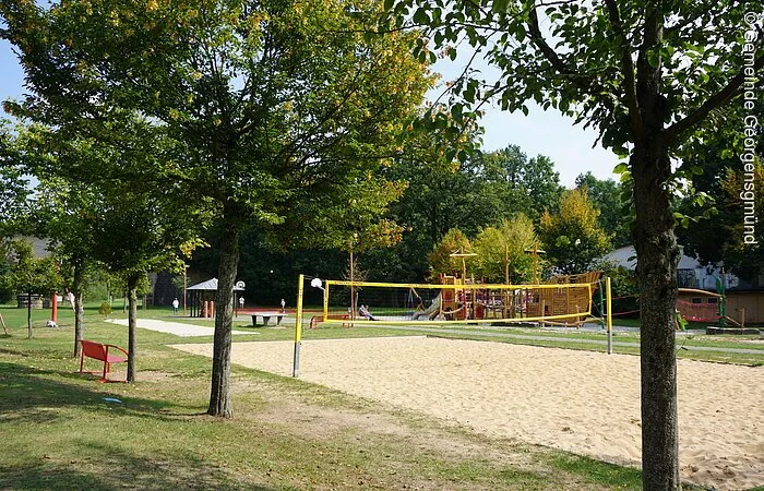 Beachvolleyballfeld