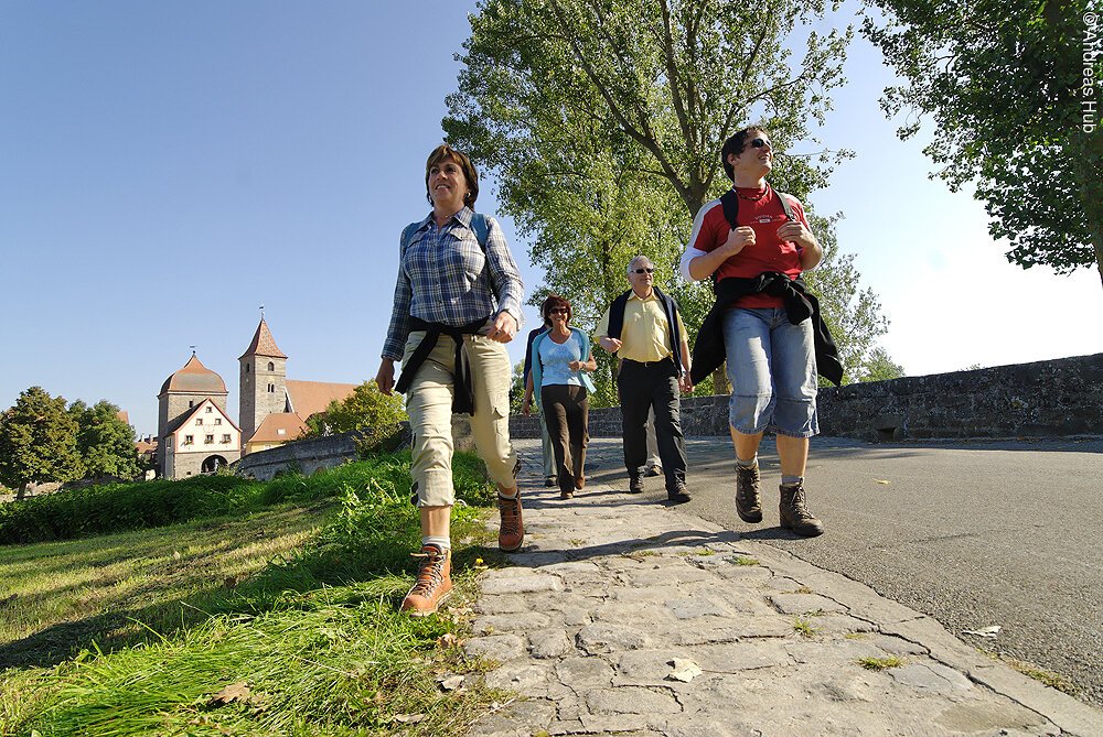 Wanderung von Stadt zu Stadt