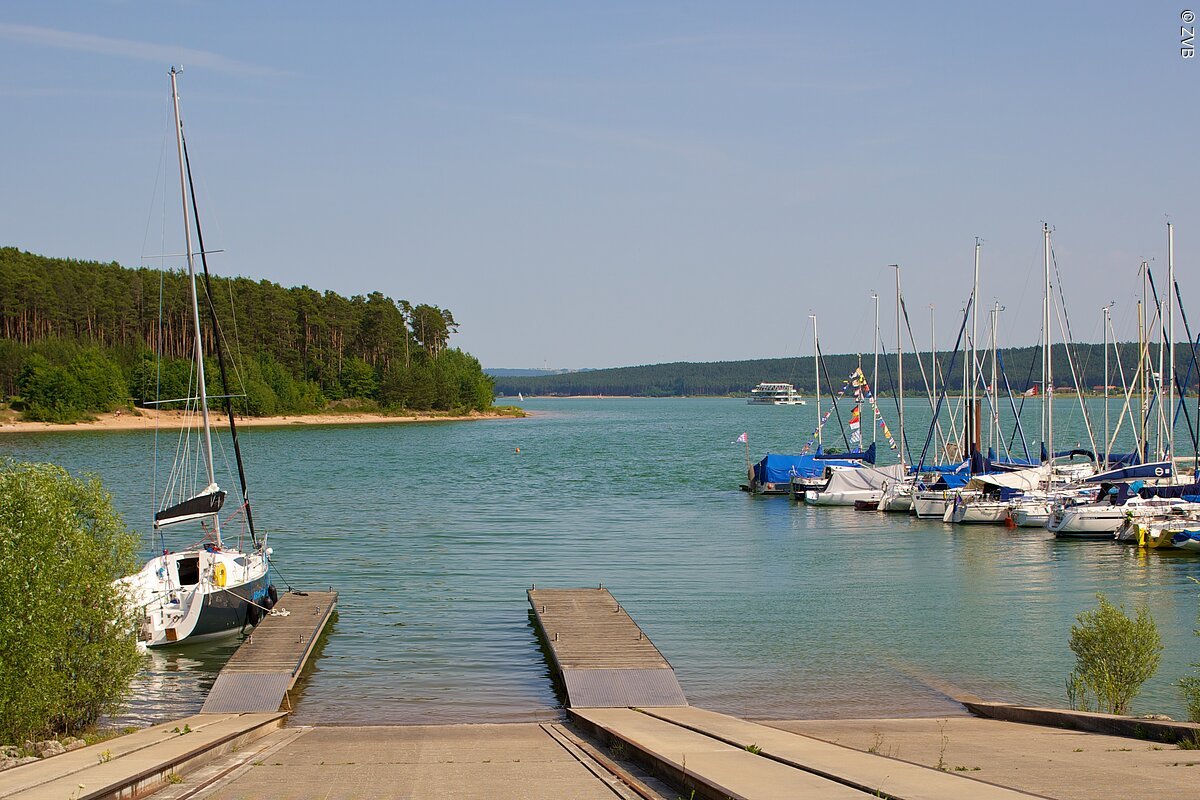 Segeln am Gr. Brombachsee - Seezentrum Enderndorf am See