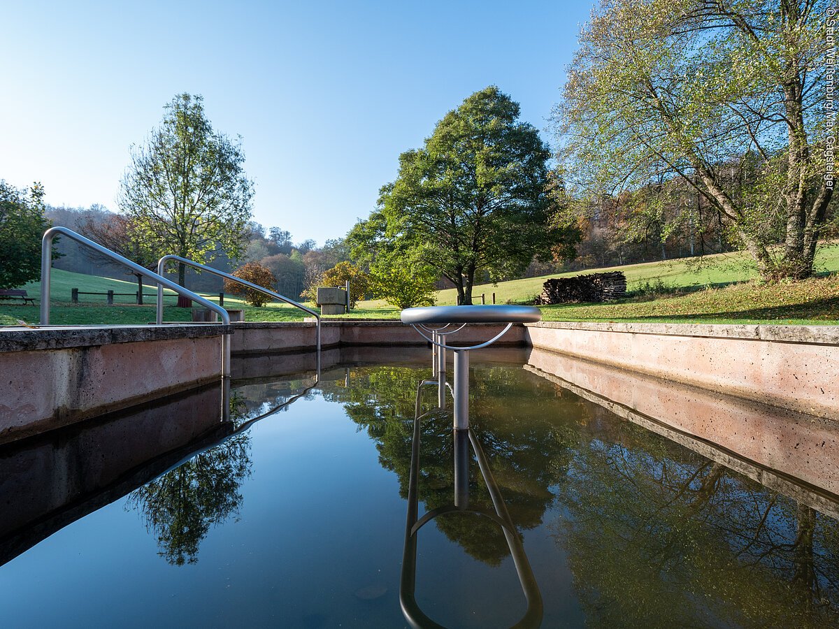 Kneippanlage am Forellenweiher Weißenburg