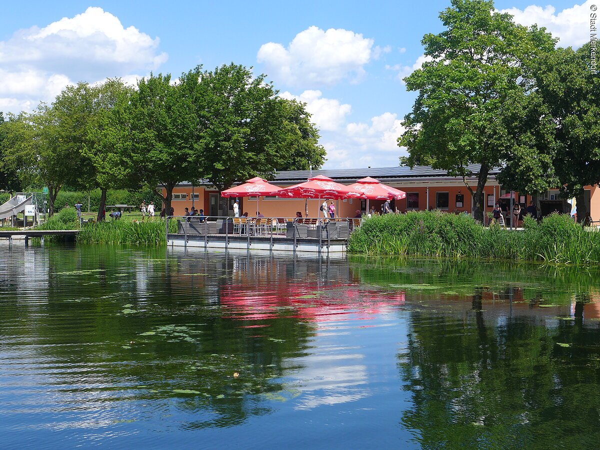 Naturfreibad Weißbachmühle in Merkendorf