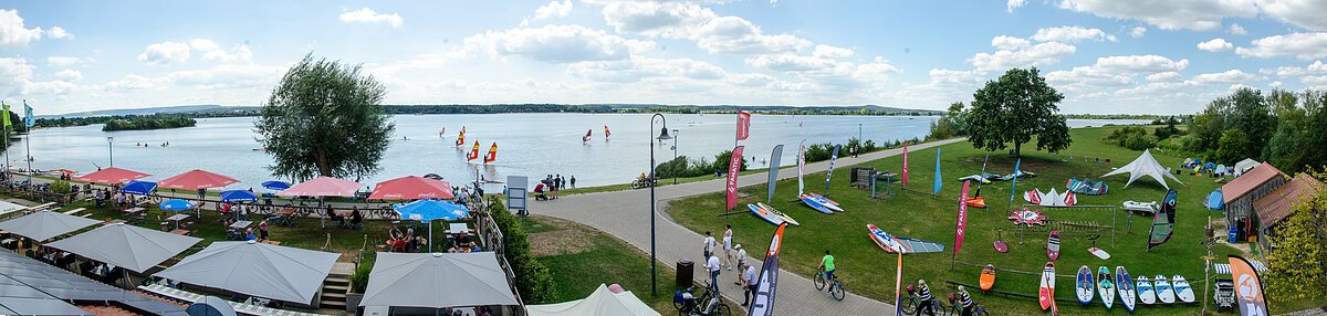 Panoramablick Surfzentrum Schlugenhof