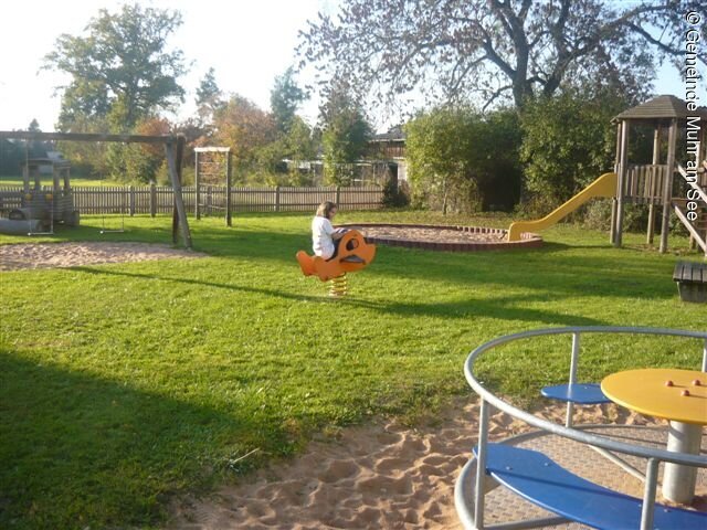 Spielplatz in Muhr am See - Kirche St. Jakobus