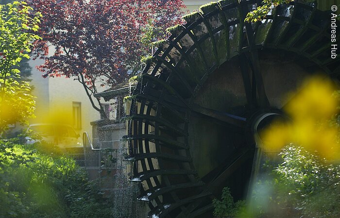 Wasserrad Das Wasserrad in Georgendgmünd an der Fränkischen Rezat.