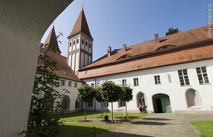 Innenhof vom Kloster in Heidenheim