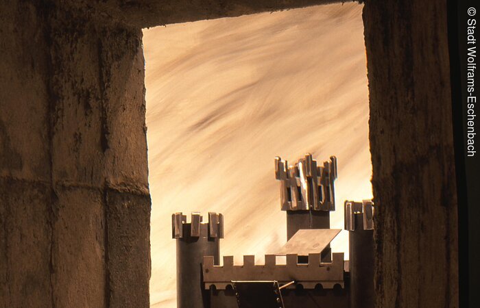 Museum Wolfram von Eschenbach Einblick in deinem Innenraum.