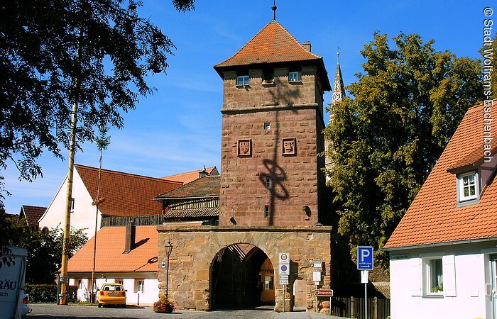 Stadttor Das Stadttor in der Stadtmauer der Stadt Wolframs- Eschenbach.